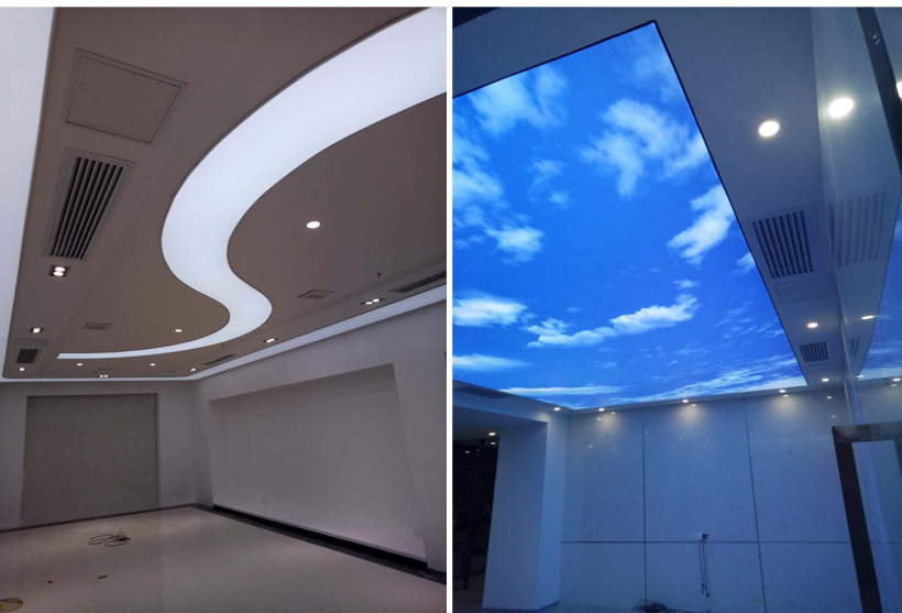 乔合中央空调安装工程施工现场